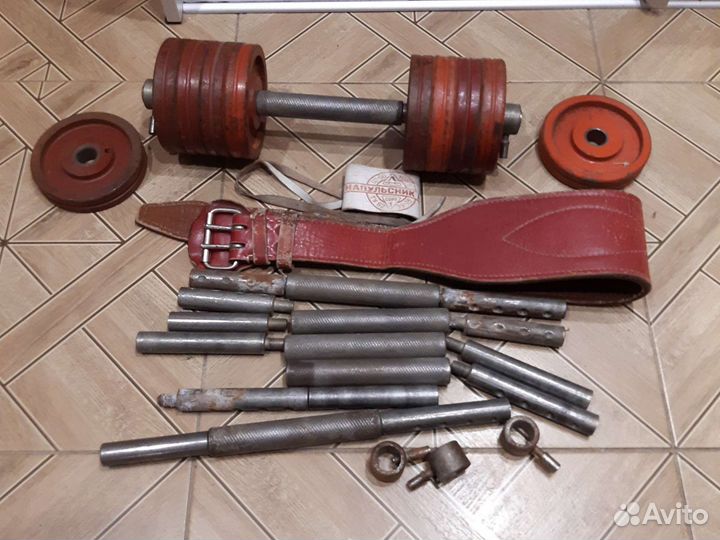 Штанга и гантели
