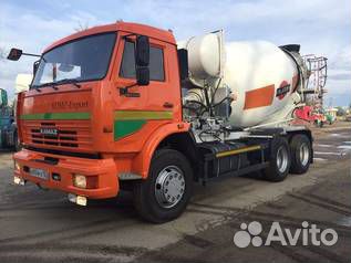 Услуги миксера, доставка бетона