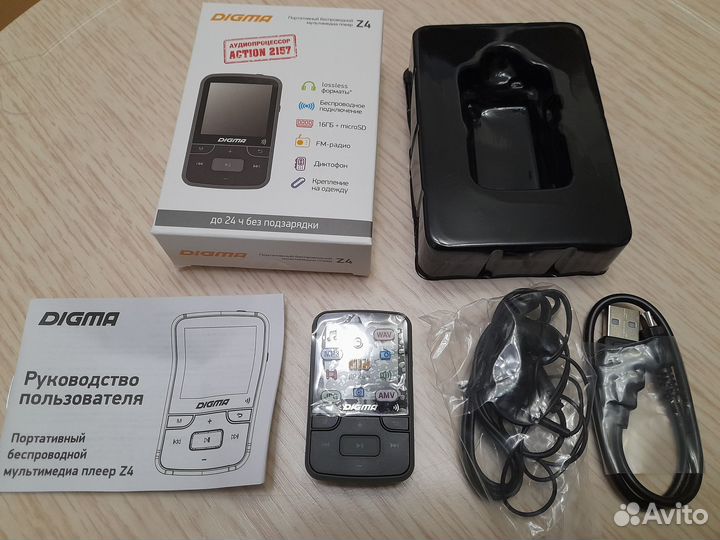 Mp3 плеер digma Z4 новый