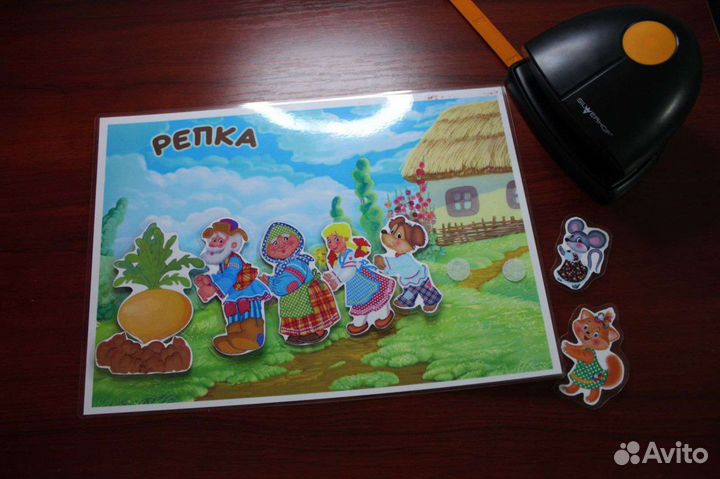 Развивающие альбомы на липучках