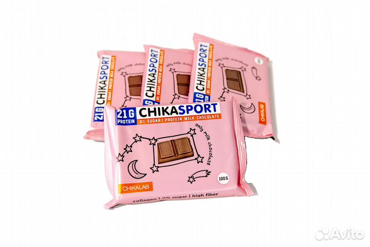 Bombbar chikalab Шоколад молочный Упаковка 4шт по