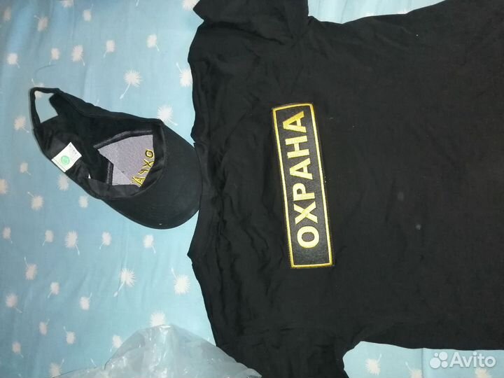 Майка с кепкой охраны