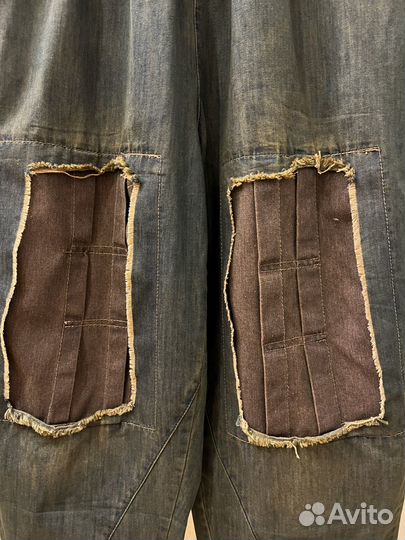 Новые хлопковые джинсы шаровары 50-52/54