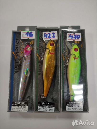 Воблер pontoon 21 в ассортименте