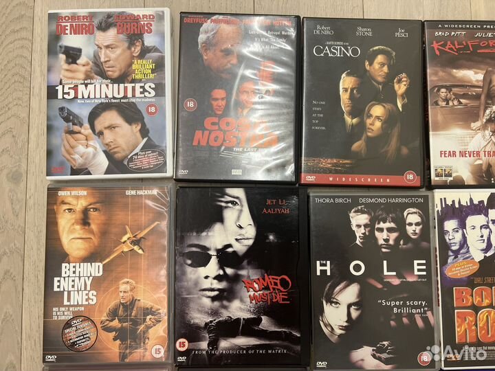 DVD коллекционные наборы фильмов на английском