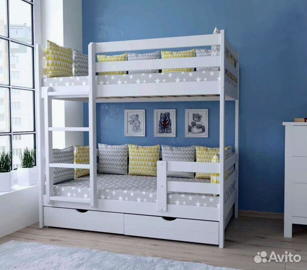 Двухъярусная кровать с доставкой