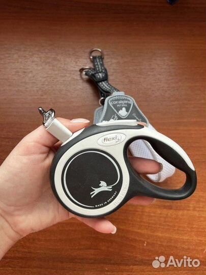 Поводок рулетка для собак Flexi xs 3 метра