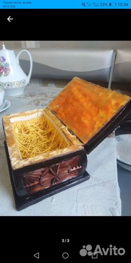 Шкатулка Резная дерево