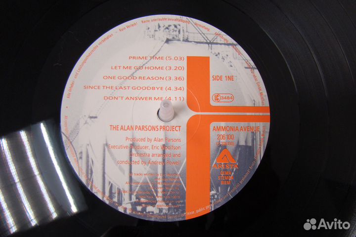 Грампластинка The Alan Parsons Project