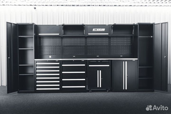 Набор Слесарных стеллажей. Для кузовного цеха Арт. VI3