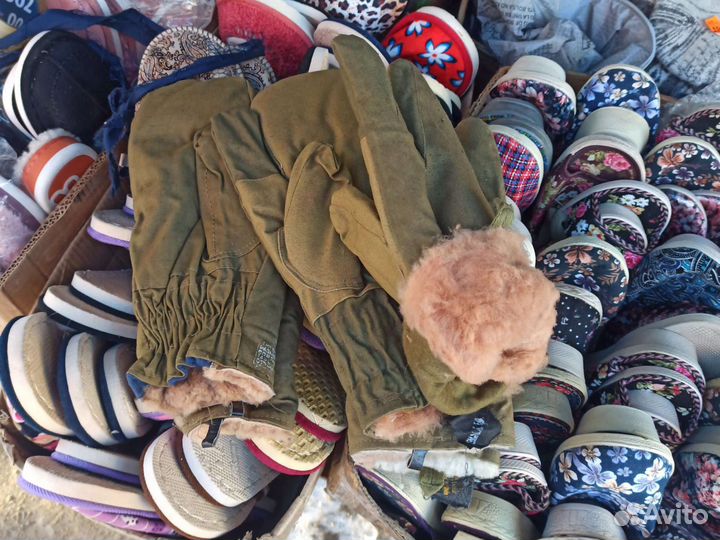 Рукавицы трехпалые