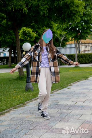 Рубашка на девочку 140