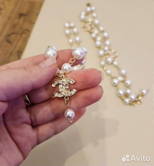 Комплект chanel - колье и браслет