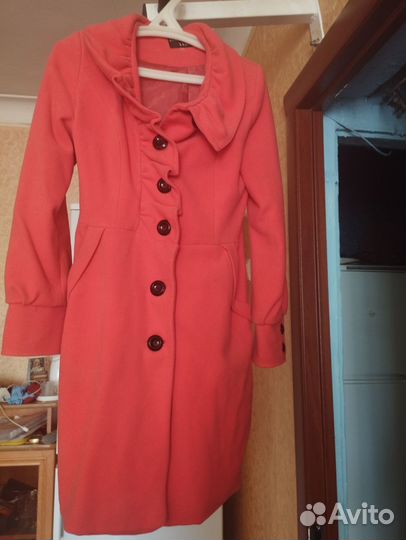 Пальто женское 46 48 размер, бу