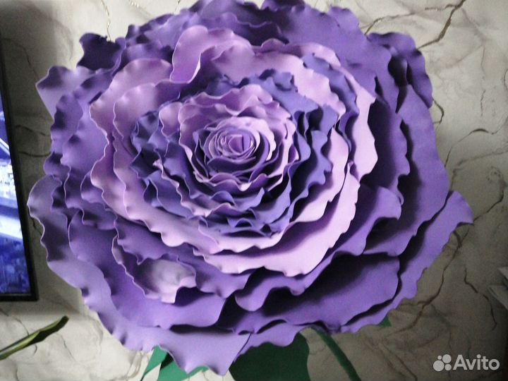 Цветы из фоамирана