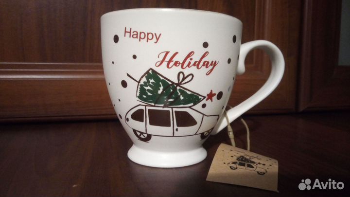 Кружка Новогодняя (керамика)