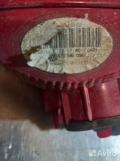 Задний внутренний фонарь VW Touran