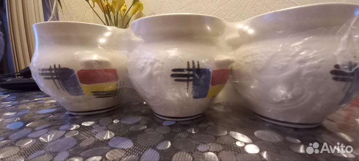 Керамические горшочки