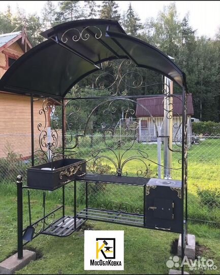 Мангал кованый для дачи