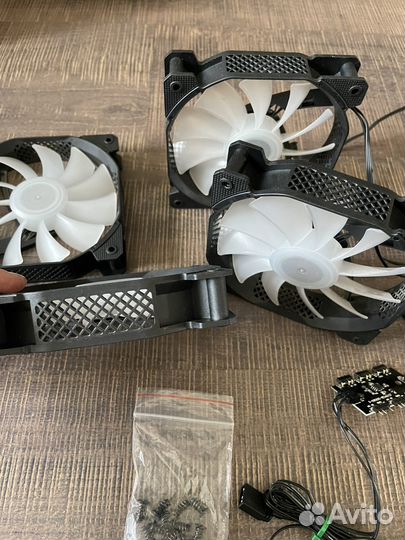 Корпусные argb 120мм вентиляторы Montech