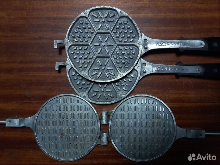 Орешницы, вафельницы и формы для выпечки СССР