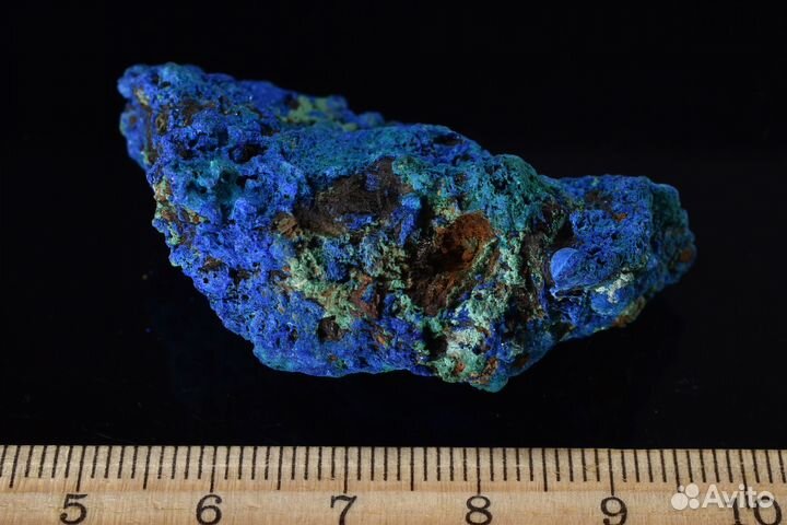 Азурит, малахит, гётит. Лот №940