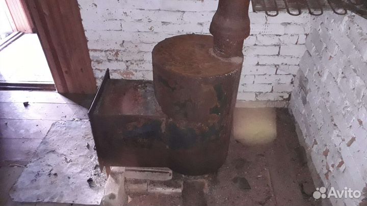 Печь буржуйка в гараж