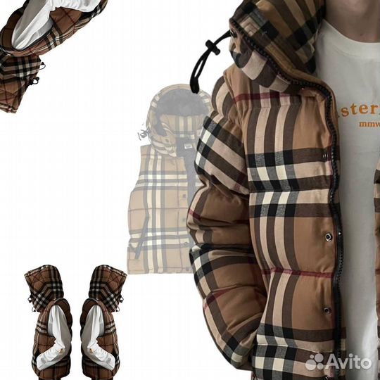 Пуховик burberry