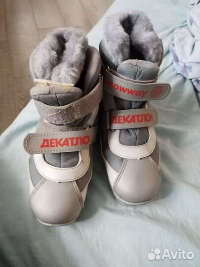 Лыжные ботинки детские