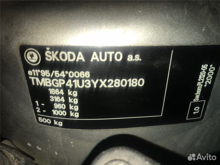 Разбор на запчасти Skoda Octavia Tour 1996-2000