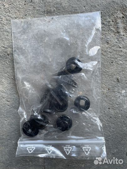 Брызговики на volkswagen polo задние оригинал