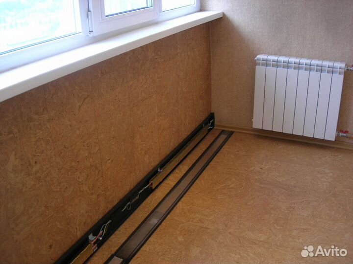 Отопление балкона, лоджии