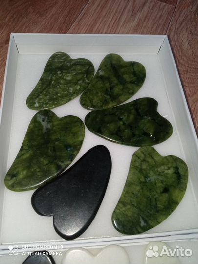 Набор гуаша 3 в 1,Массажный набор для лица