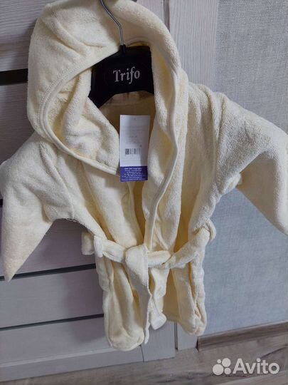 Детский махровый халат, новый, 26 размер