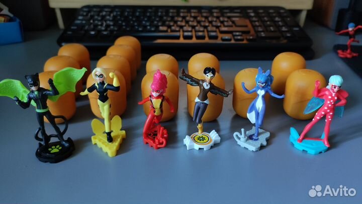 Игрушки Леди Баг и Супер Кот киндер сюрприз