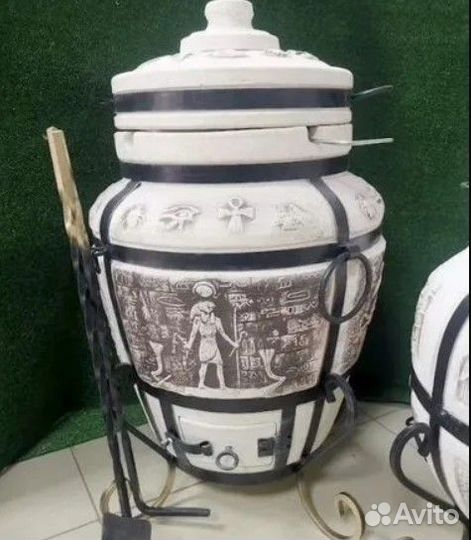 Тандыр Фараон из шамотной глины эко