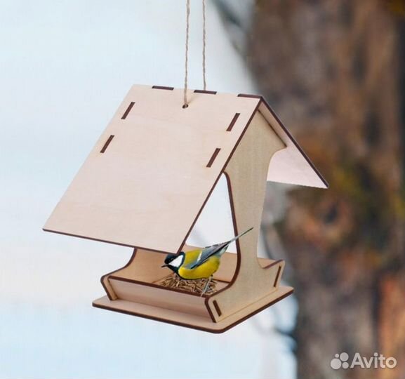 Kopмушка для птиц, 15,5 17 10,5 см