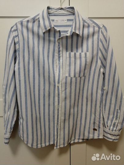Рубашки zara, H&M 12 лет