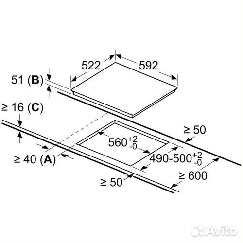 Варочная панель индукция Bosch