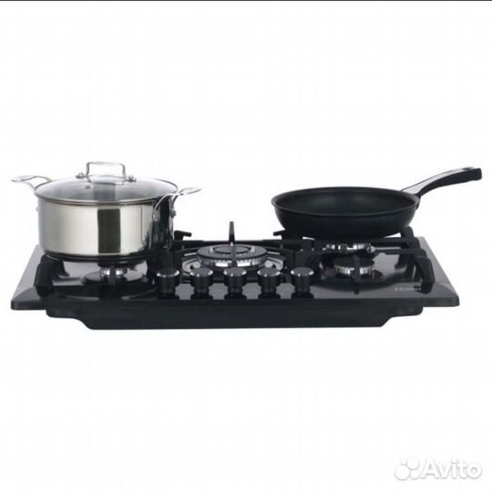 Встраиваемая газовая панель Haier HHX-M75cwbx