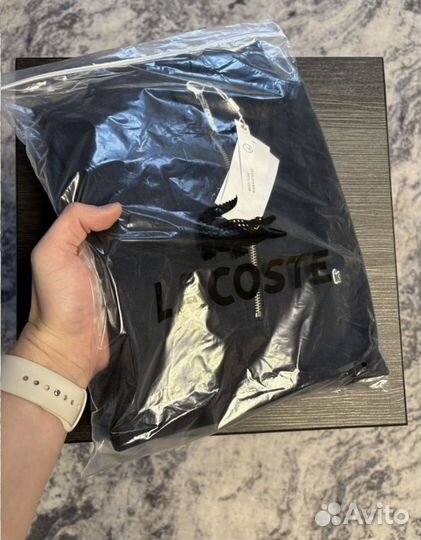 Джемпер полузамок Lacoste