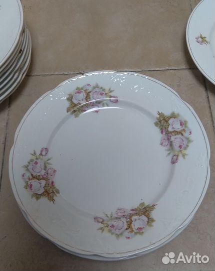 Антикварные тарелки