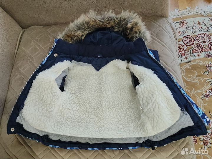 Куртка зимняя для мальчика 80