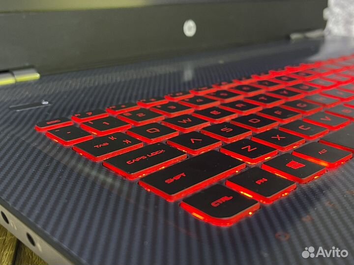 Игровой ноутбук 17.3 HP omen GTX 1060