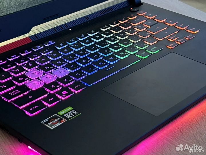 Игровой Asus Rog Strix / Ryzen 7-4800H / RTX 3050