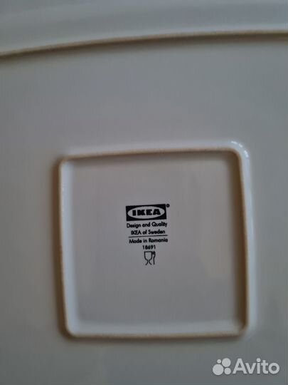 Посуда IKEA тарелки