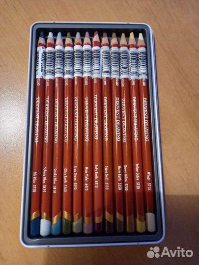 Derwent drawing 12 шт