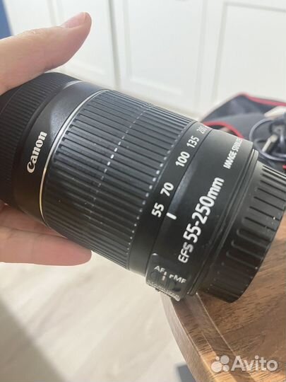 Объектив canon efs 55-250 mm
