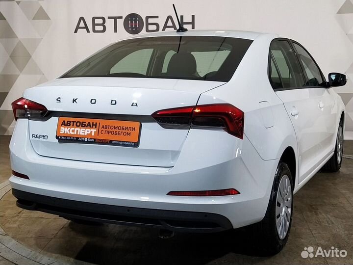 Skoda Rapid 1.6 AT, 2020, 35 000 км