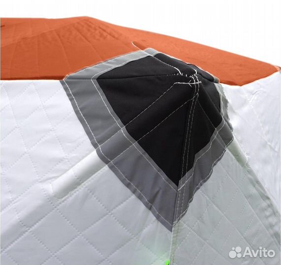 Палатка зимняя утеплённая куб